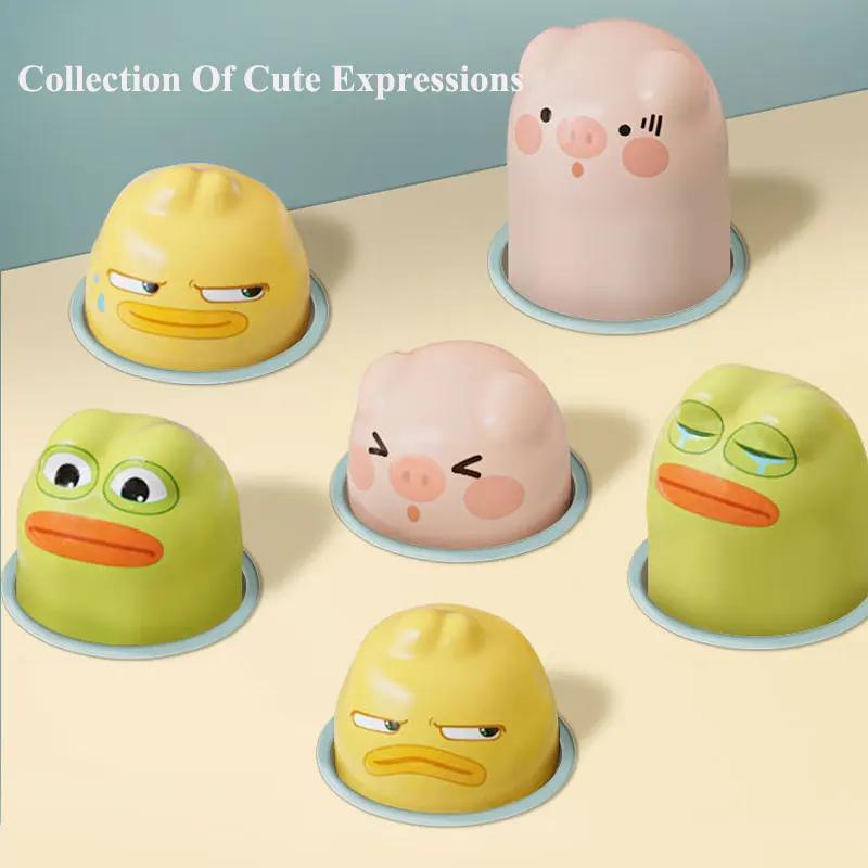 Jeu d'apprentissage Montessori pour bébé, canard, grenouille, over, cadeau de puzzle, tout-petit, ga