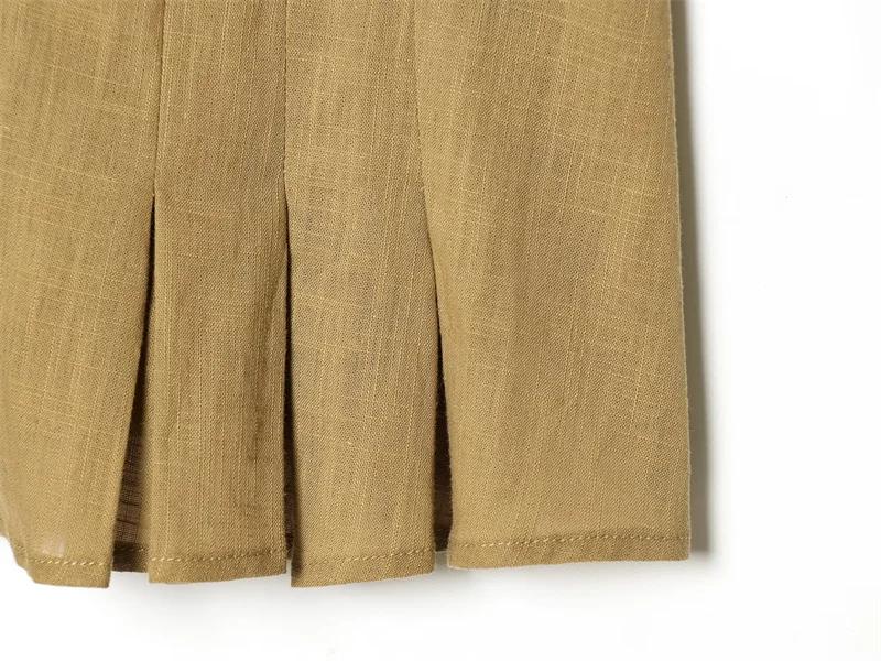 Chemise Femme Été 2026 Nouvelle Collection Kaki Manches Courtes Nœud Décoratif Ourlet Creux Style Dé