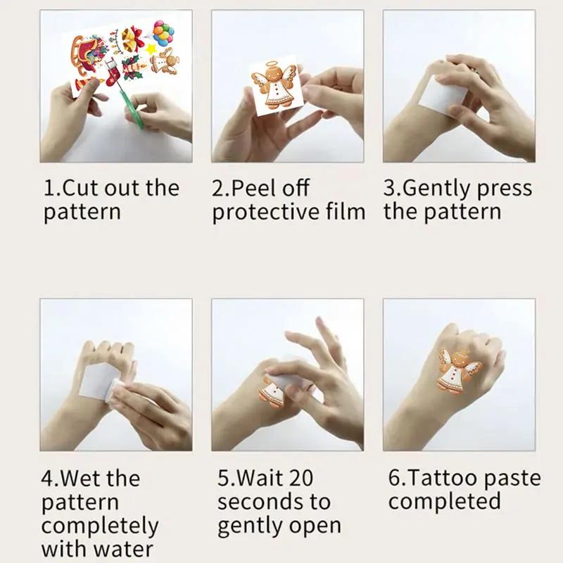 20 autocollants tatouages Kawaii Gabby Dollhouse Cats, mignons, dessins animés, anime, pour enfants,
