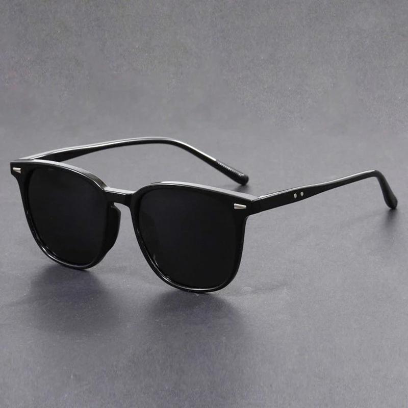 Lunettes de soleil carrées vintage pour femmes et hommes, lunettes de soleil rectangulaires, lunette