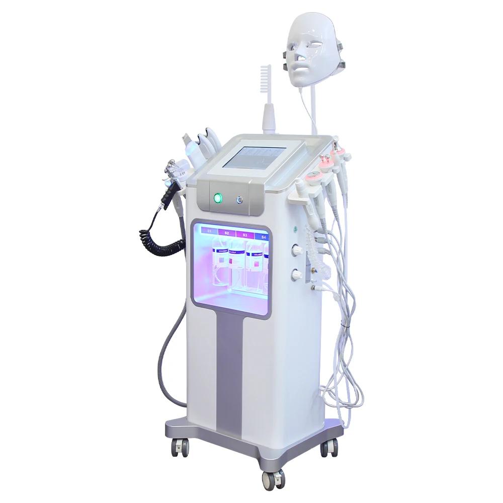 AOKO nouveau 12 IN1 Hydro Dermabrasion Aqua Peeling ultrasons soins du visage Injection d'oxygène ra
