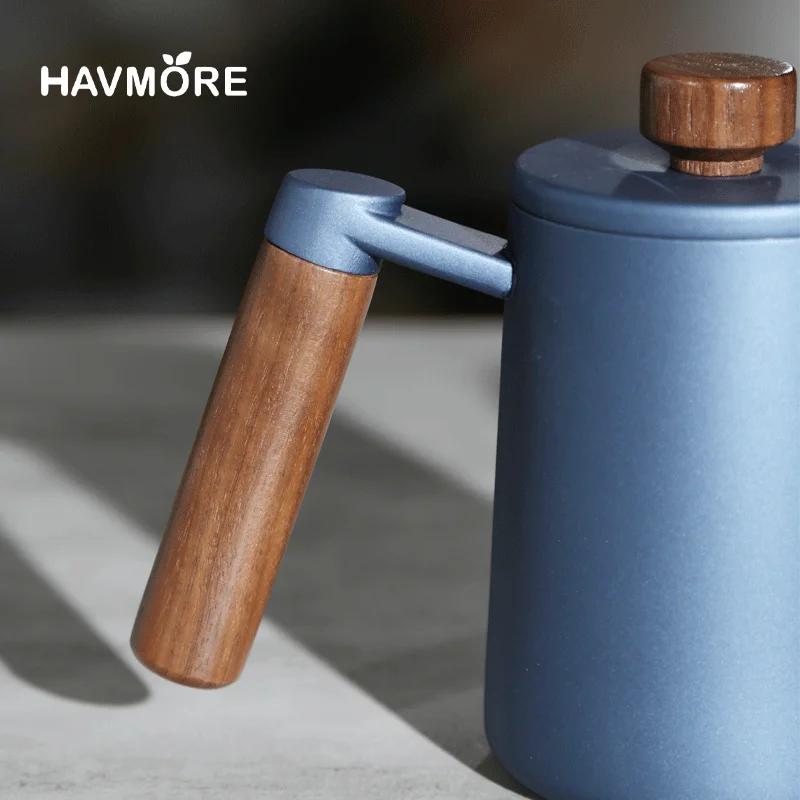304 acier inoxydable 600ml Long bec col de cygne Barista expresso cafetière bouilloire théière acces