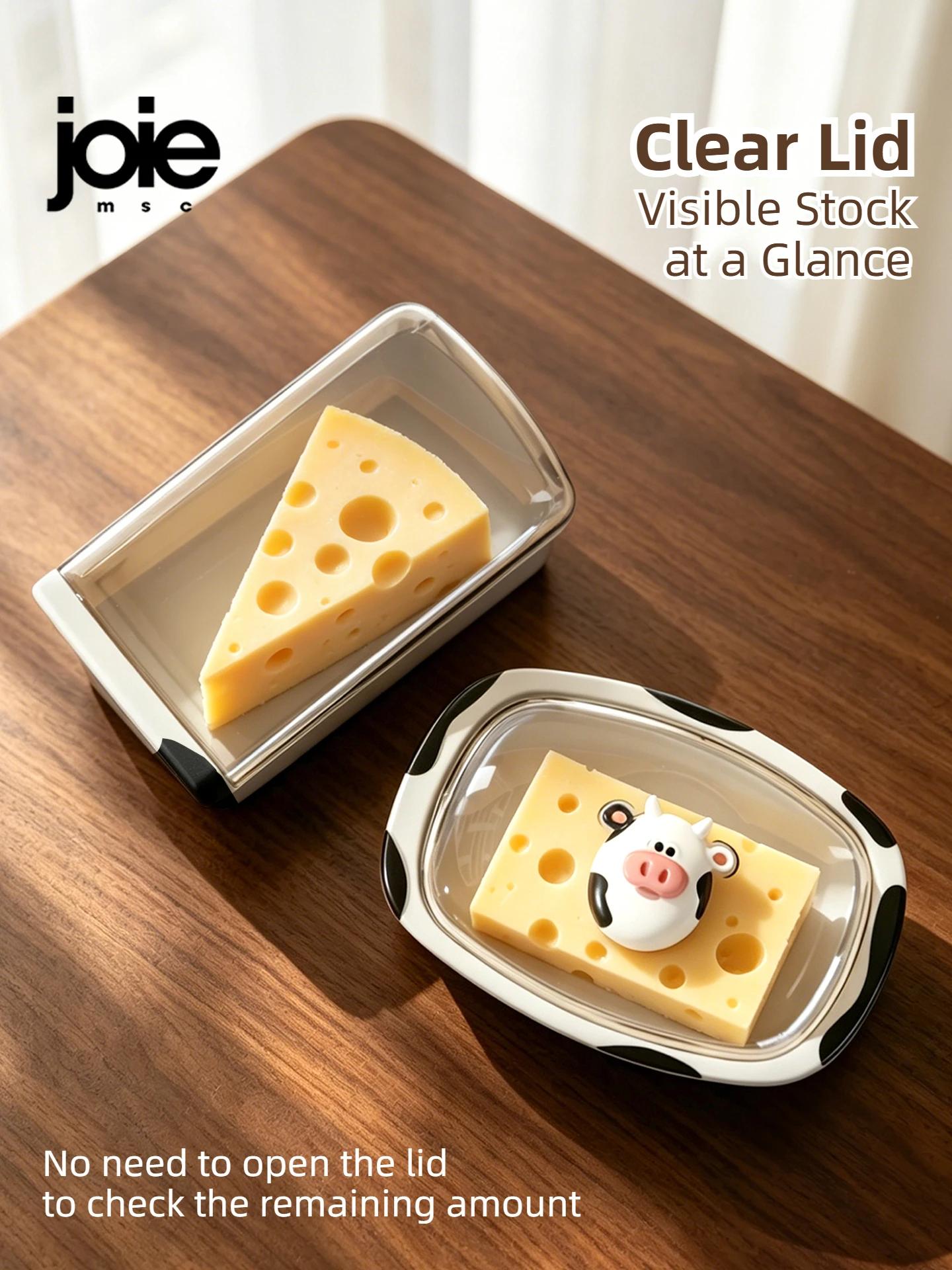 Joie MooMoo plat à beurre avec couvercle récipient à beurre boîte de rangement de beurre pour réfrig