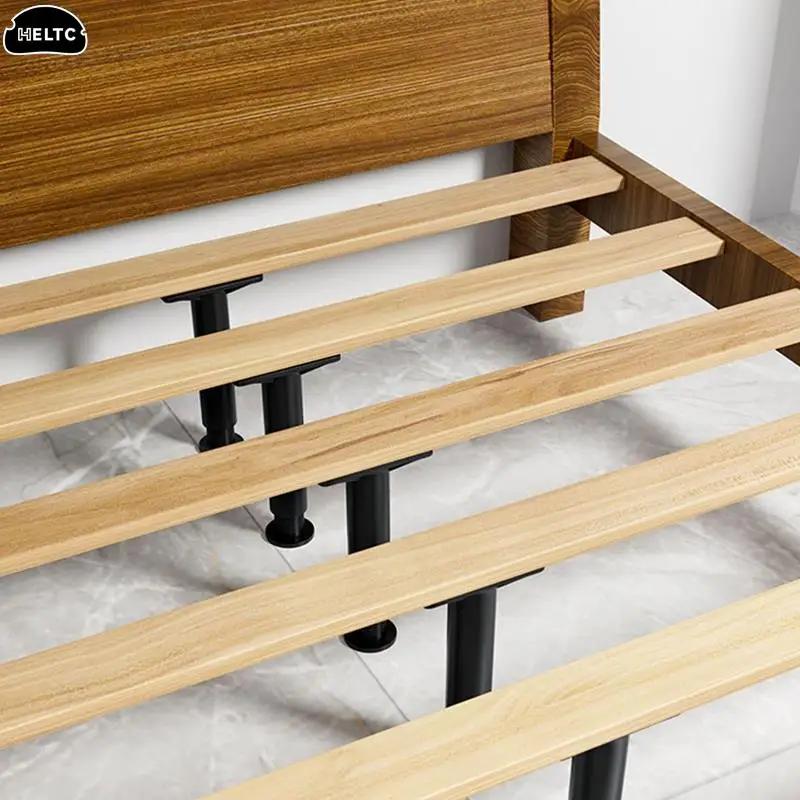Pied de support de faisceau de lit réglable télescopique, pied de meubles en plastique renforcé, jam