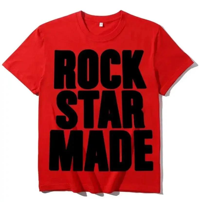 Rock Goth mode hommes Punk Grunge Hip Hop Rap Vintage lettre impression T-Shirt court décontracté su