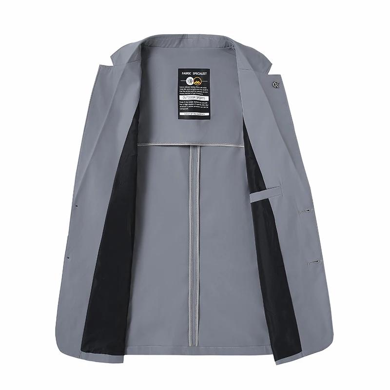 Costume de protection solaire décontracté et élégant pour homme, style coréen, printemps-été-automne