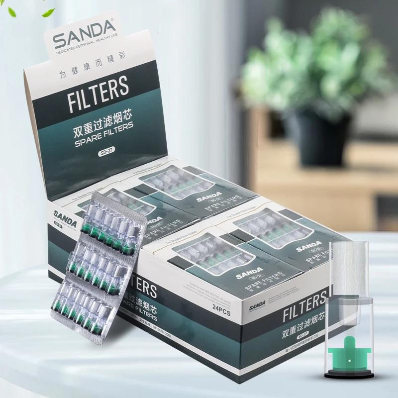 Nouveau Sanda filtres à cigarettes porte-cigarette noyau de fumée accessoires pour fumer SD-27 216 f