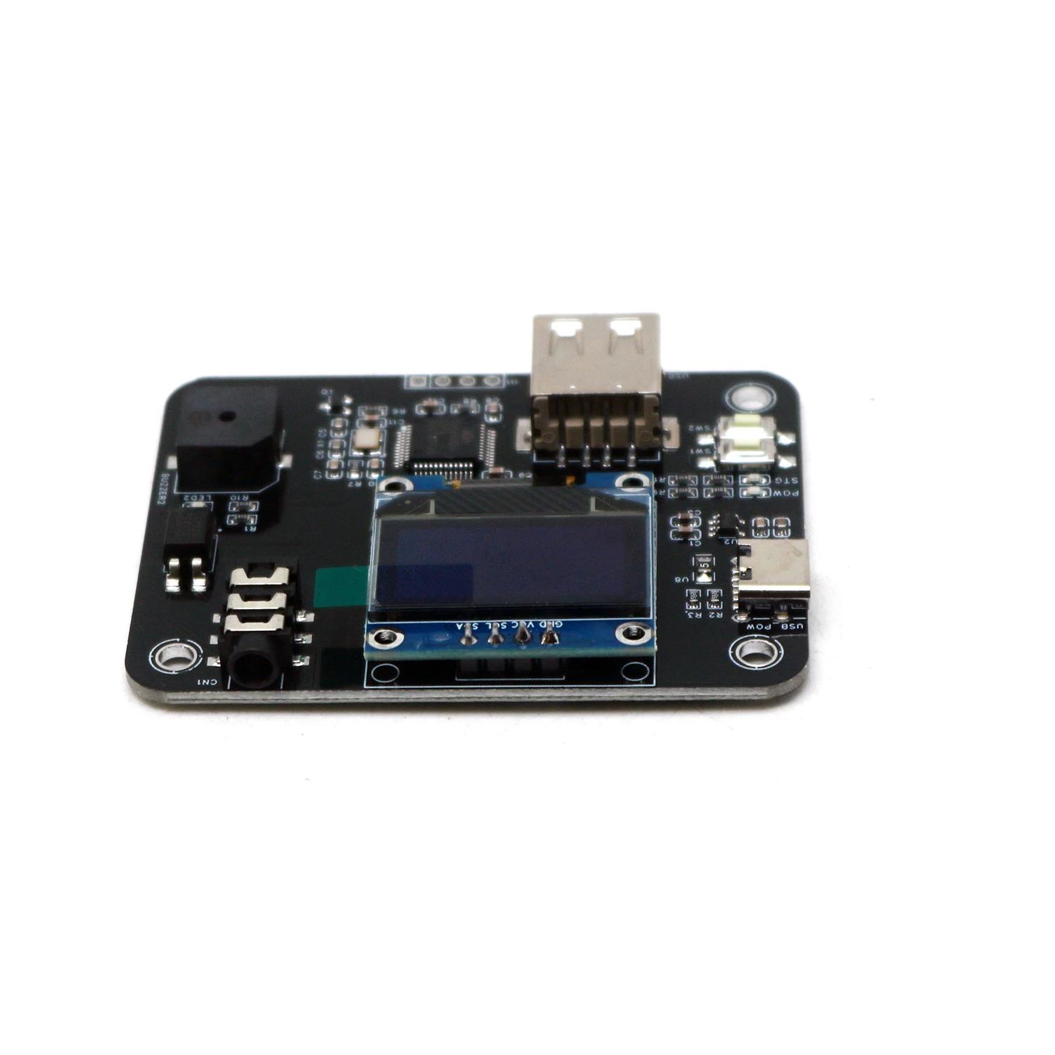 Clavier d'entraînement et de transmission de radio amateur CW avec écran OLED et USB, clavier électr
