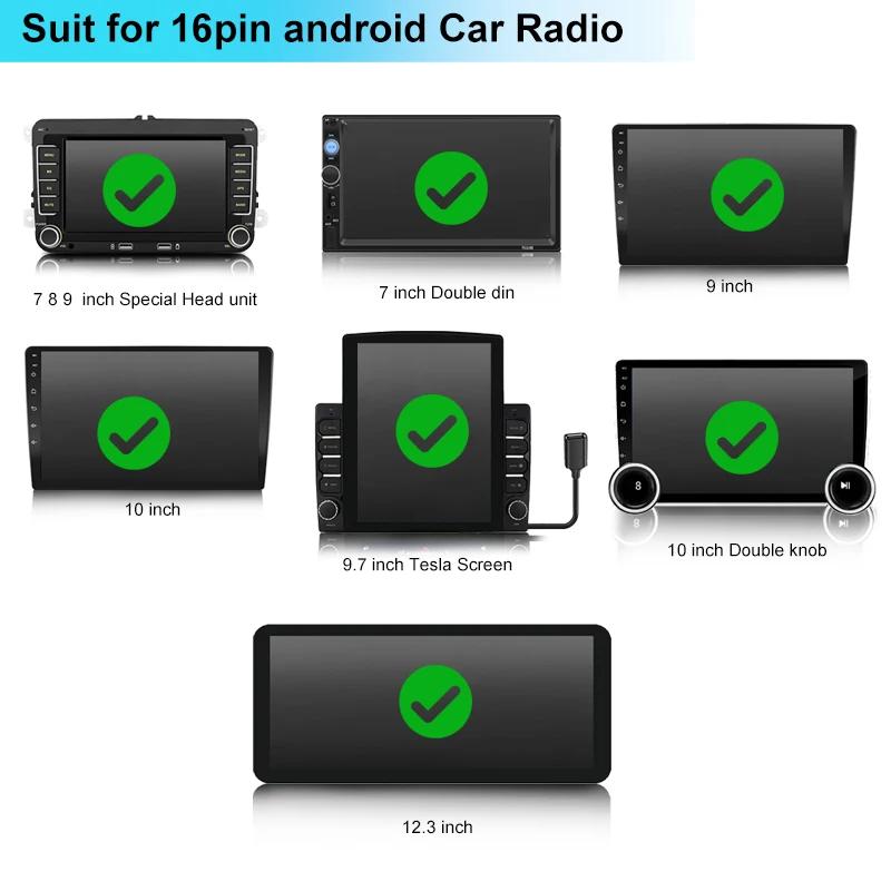 Faisceau de câbles Audio de voiture 16 broches avec Canbus pour Nissan Qashqai J11 stéréo Nissan Qas
