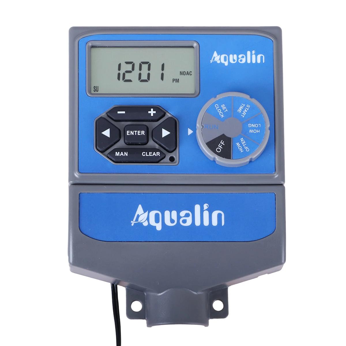 Système d'arrosage automatique pour jardin, 8 Stations, contrôleur d'entrée AC 230V, minuterie d'eau