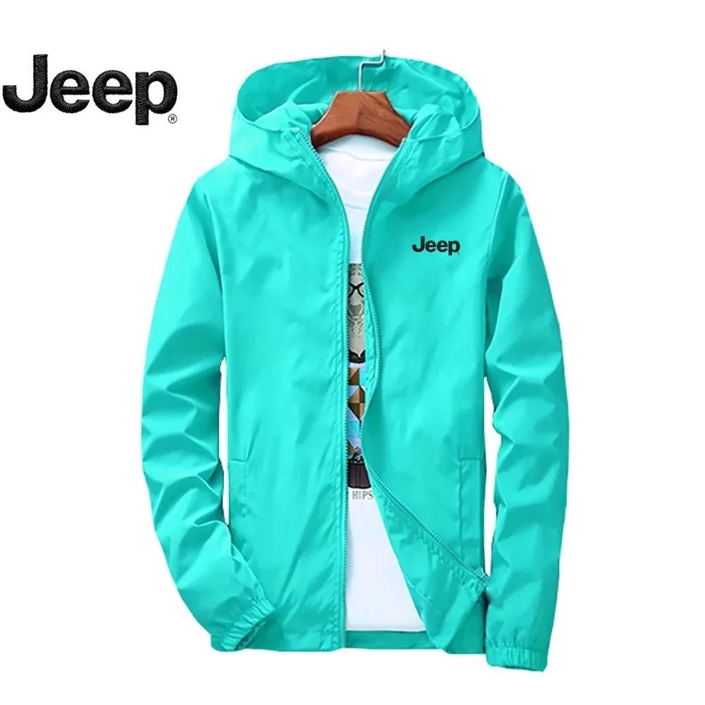 Vestes de montagne fines pour hommes et femmes Jeep, pour le printemps et l'automne, vestes de sport