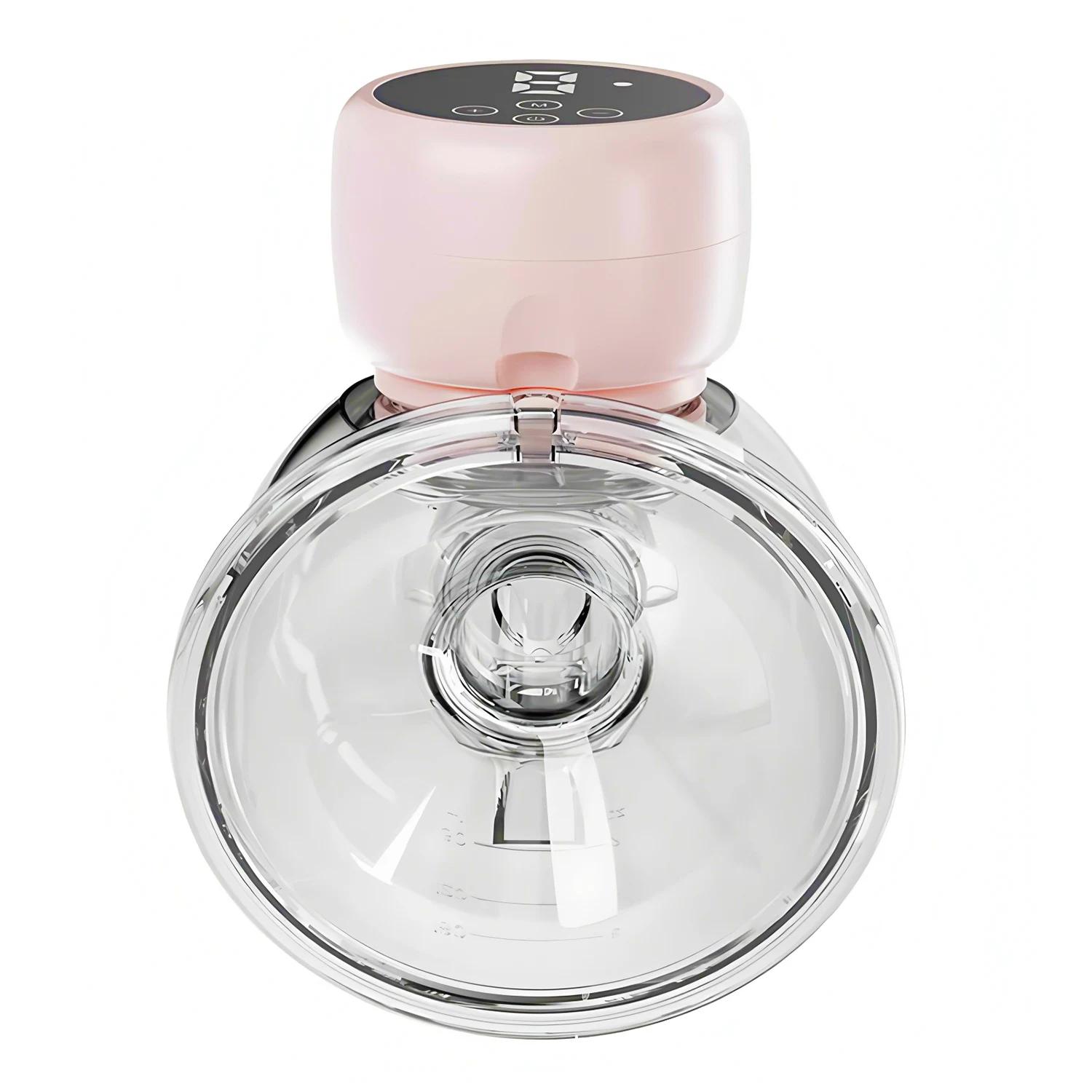 Tire-lait portable sans fil - Tire-lait électrique rechargeable mains libres avec collecteur de lait