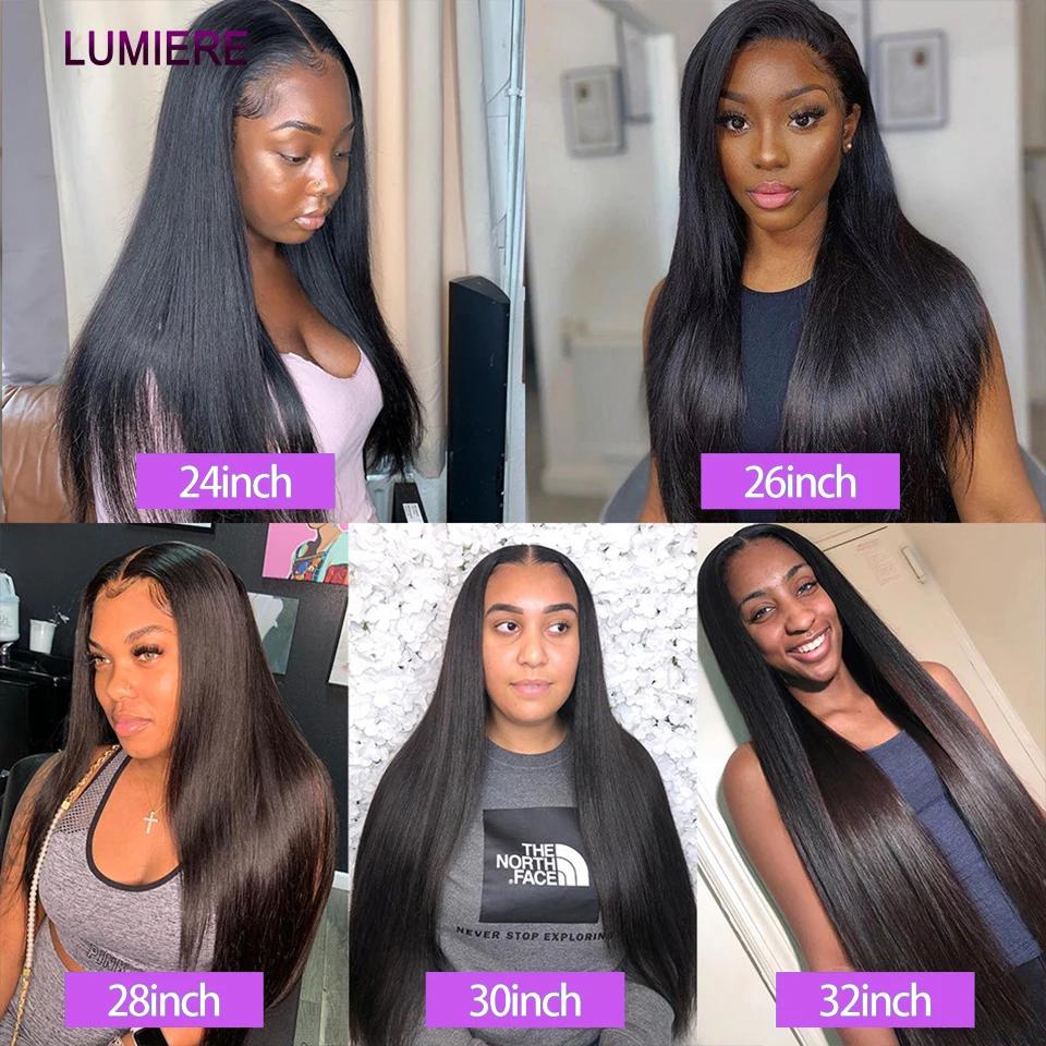 Sophia-Bundles de cheveux humains raides, vague bouclée profonde, vierge brésilienne, extensions de 