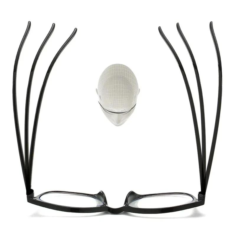 Lunettes de lecture multifocales progressives 3 en 1 pour femmes, faciles à regarder de loin et de p