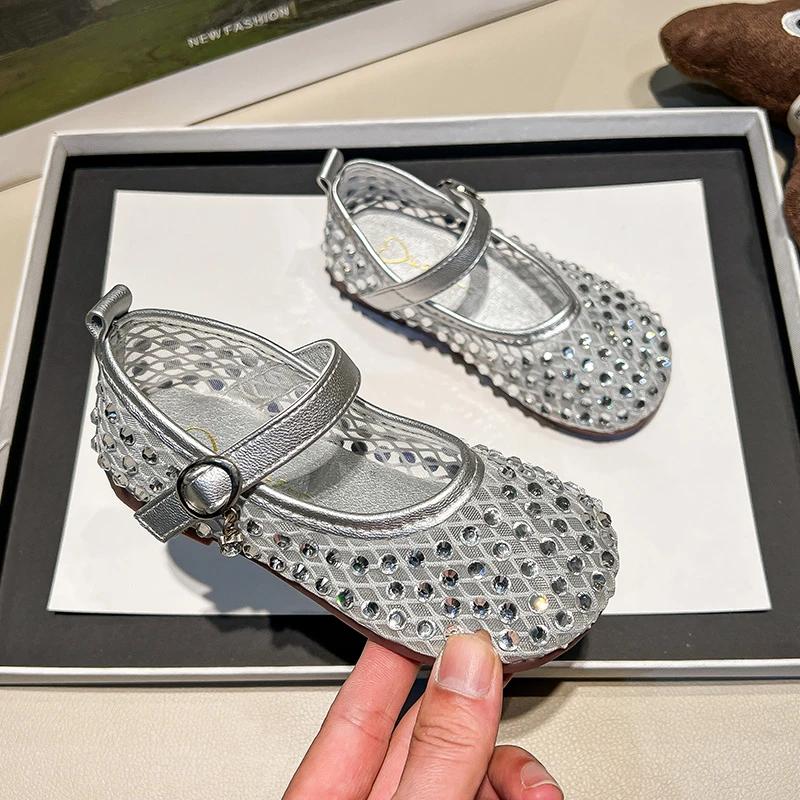 Sandales d'été pour enfants, nouvelles sandales à fond souple pour filles, chaussures de plage décon