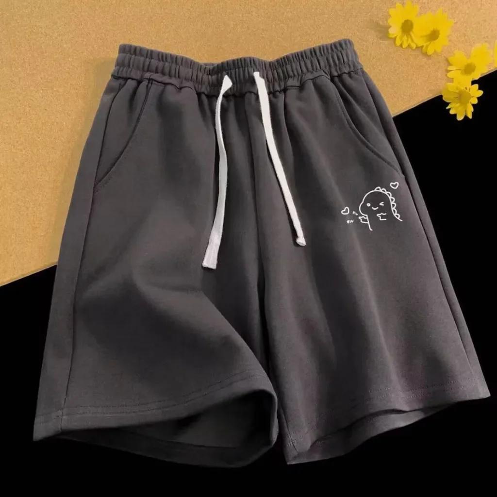 Shorts décontractés M-8XL Respzed pour hommes Expressions amusantes Shorts College Mode Couple viser
