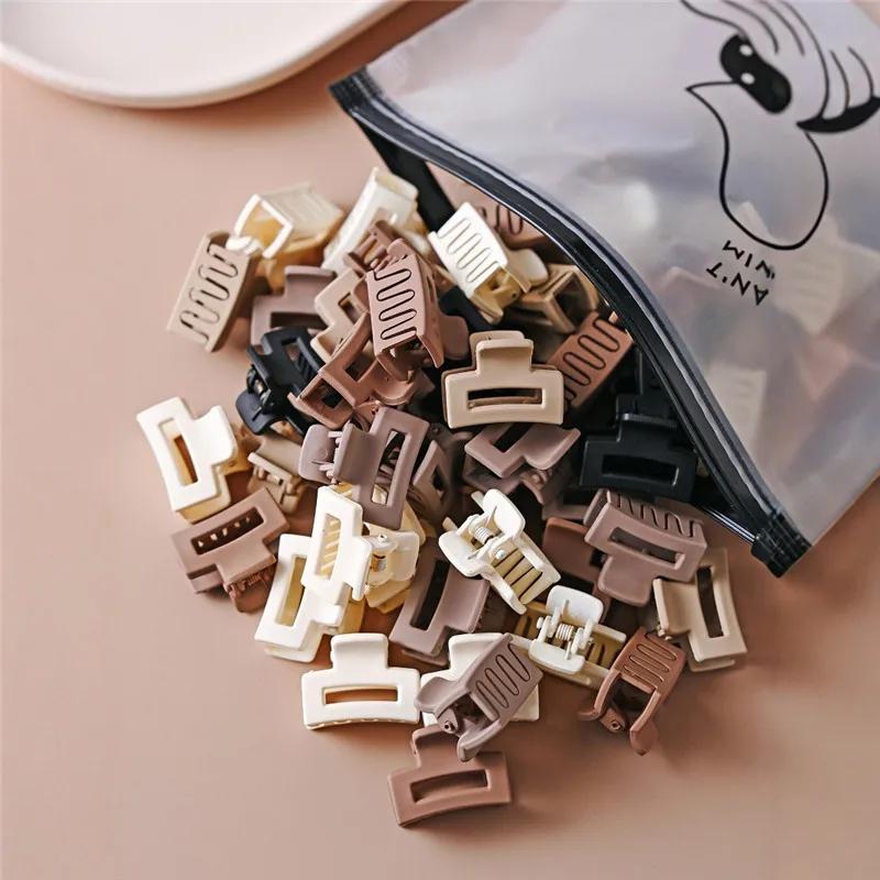 Petites clips beiges mixtes, accessoires pour filles mignonnes, parfaits pour un usage quotidien, de