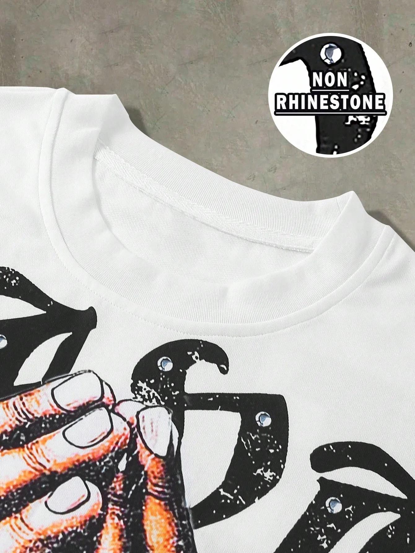 Nouveau T-shirt Homme Été 2026 avec Imprimé Lettres 3D – Style Urbain Décontracté, Confortable, Doux