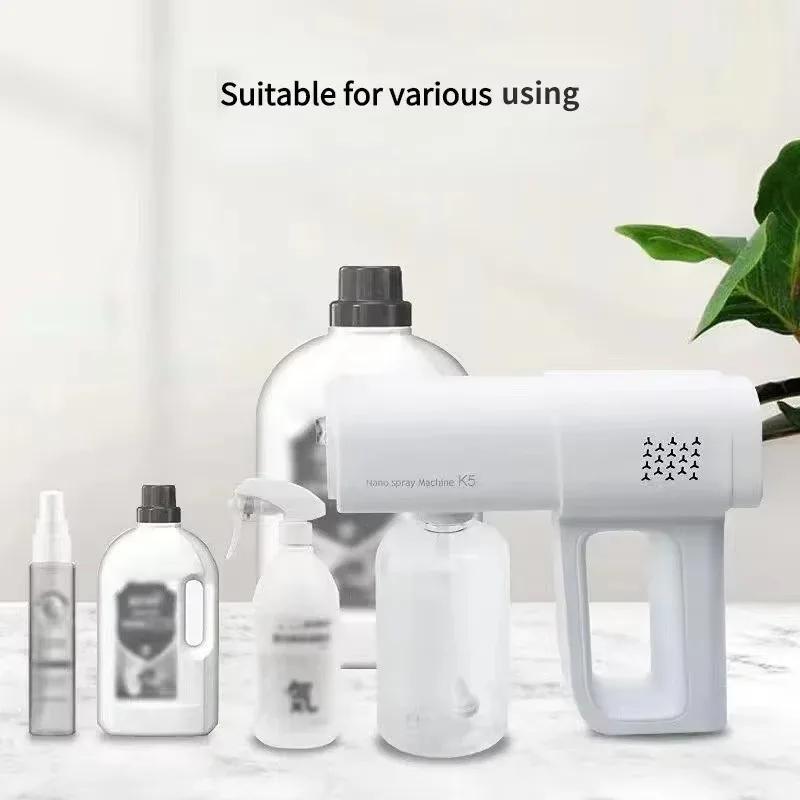 Pulvérisateur électrique sans fil USB, 380ml, Nano lumière bleue, pistolet de pulvérisation de vapeu