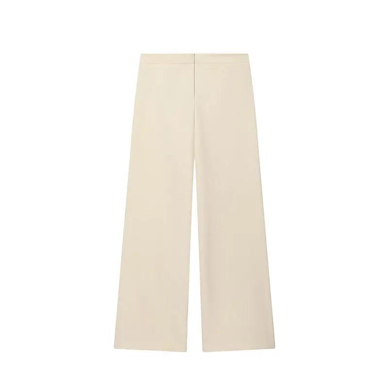 NLZGMSJ 2026 Nouveauté Printemps – Ensemble Chic Femme de Bureau : Blazer Uni à Manches Longues et P