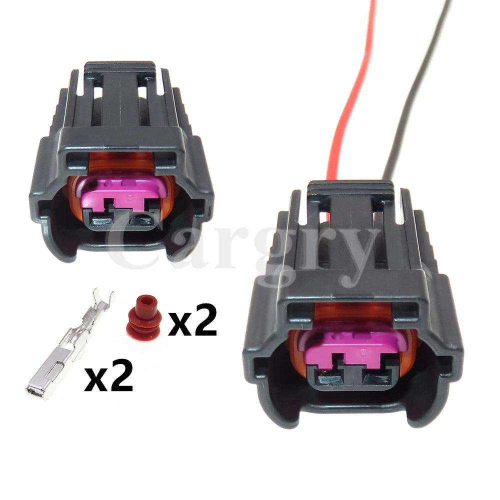 1 Set 2P 8E0973722 6189-6872 Voiture Connecteur De Fil Électrique Automatique Prise Étanche pour VW 