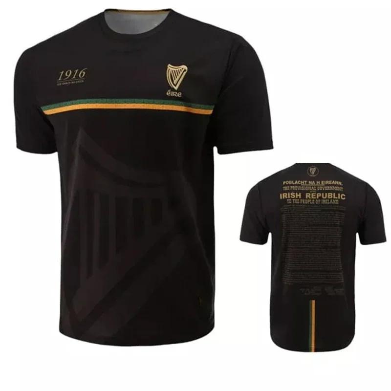 1916 maillot de commémoration 3D imprimé sport Football T-Shirt Collins maillot de commémoration Irl