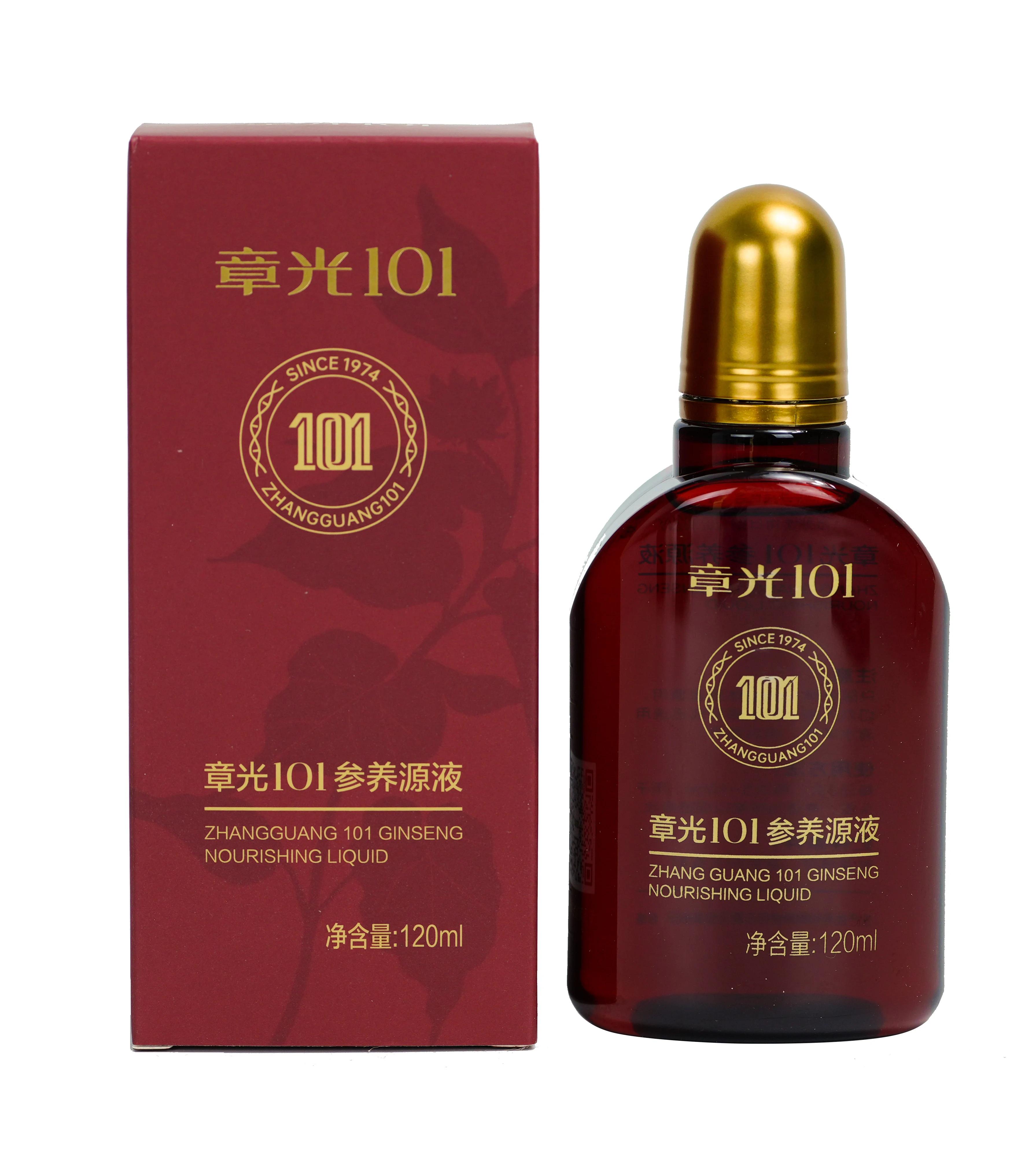 Zhang Guang 101 liquide nourrissant au Ginseng favorise la croissance des cheveux Anti-perte de chev