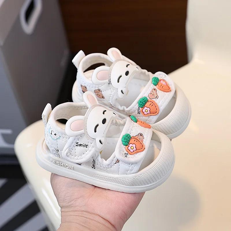 Sandales été bébés 0-3 ans semelle souple antidérapante - Chaussures respirantes garçons filles premières marches