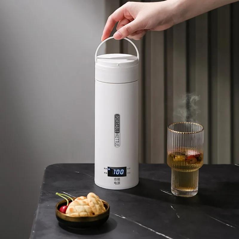 Bouilloire électrique de voyage, chauffe-eau rapide, chauffe-lait portable pour bébé, bouilloire iso