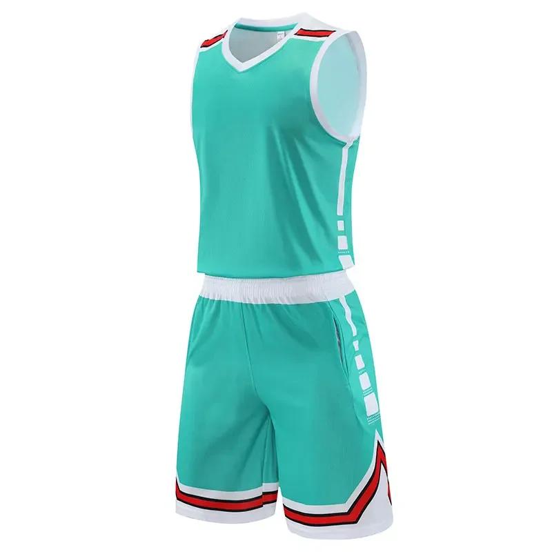 Combinaisons de basket-ball sportives, chemises de sport de course en plein air, short en Y, fitness