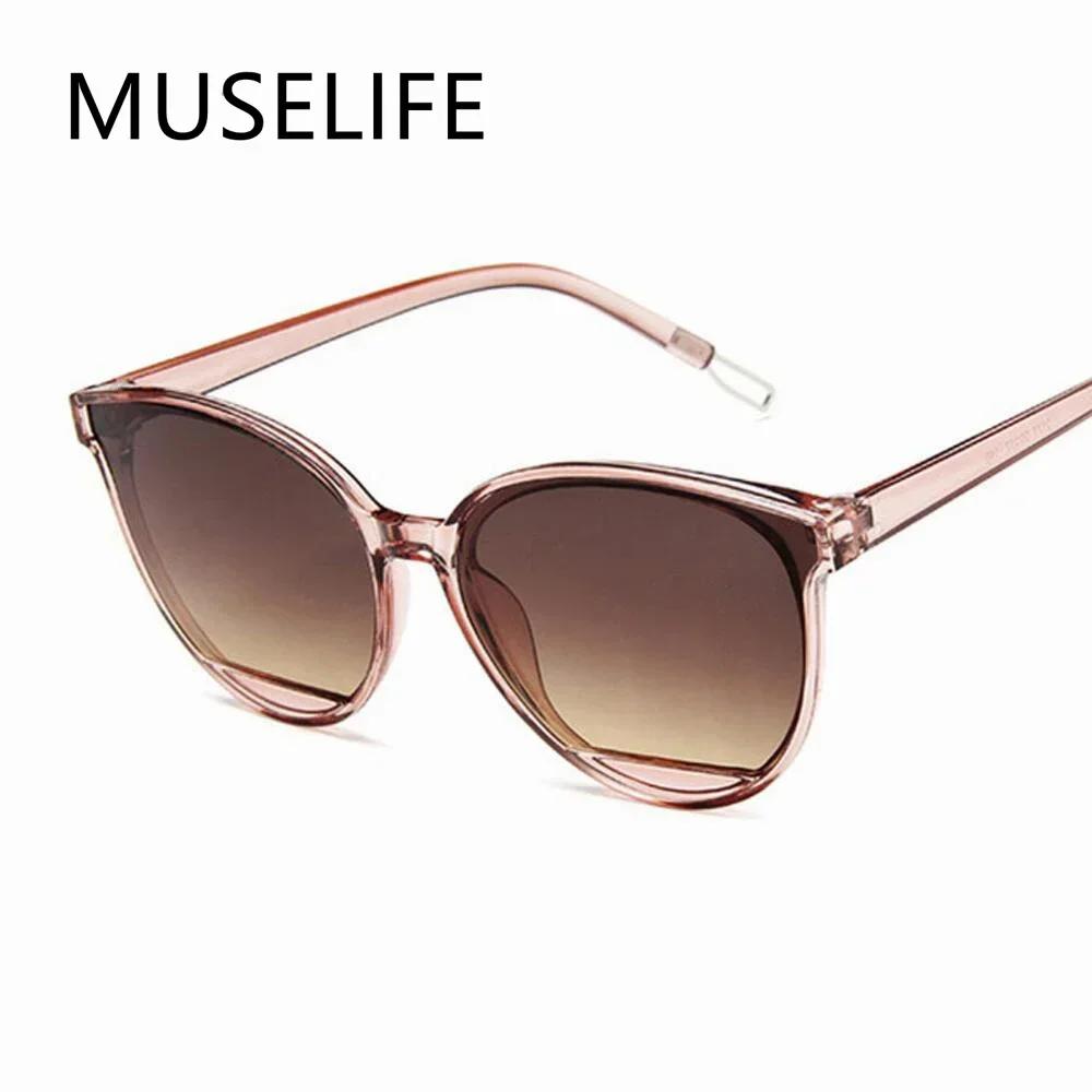 Lunettes de soleil UV400 pour femmes, nouvelle collection 2025, vintage, métal, miroir, classique, v