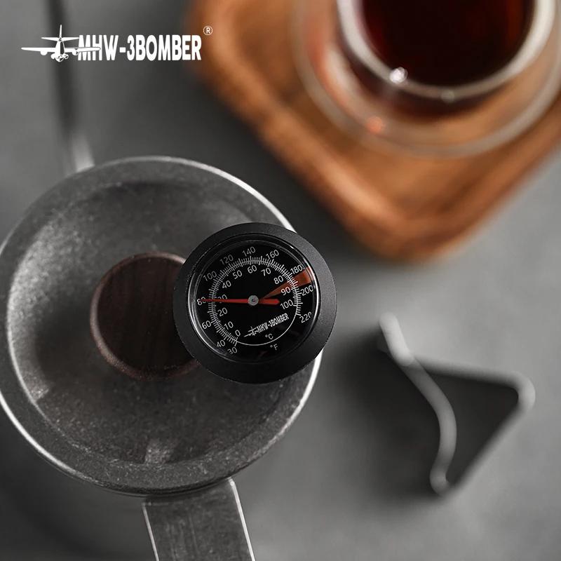 MHW-3BOMÉRO 0 à 100 ℃   Thermomètre à cadran pour cafetière, pichet à mousse de lait, café professio