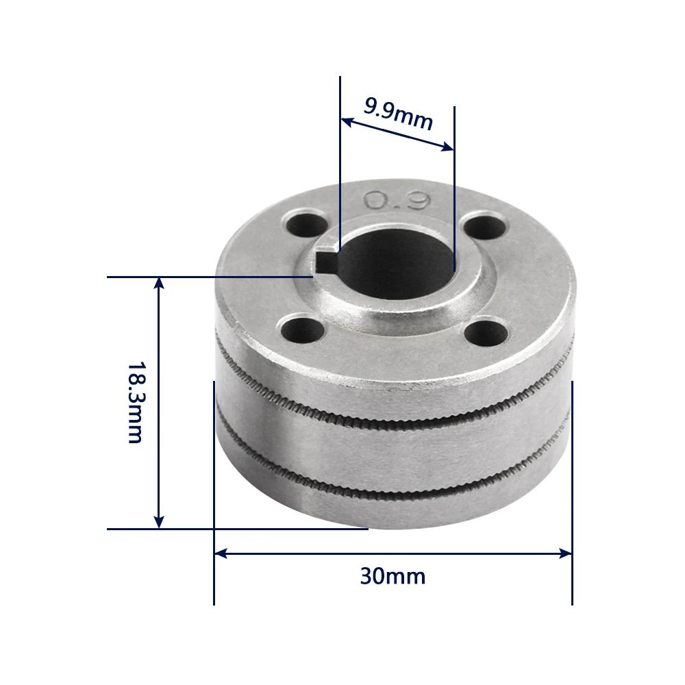 Rouleau d'alimentation de fil pour soudage MIG MAG 5KG 0.8mm 0.9m 1.0mm 1.2mm 1.4mm Double taille 30