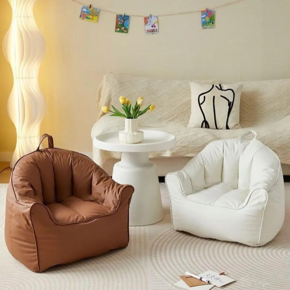 Mini canapé paresseux pour enfant, fauteuil de lecture, pouf individuel imperméable pour balcon, cha