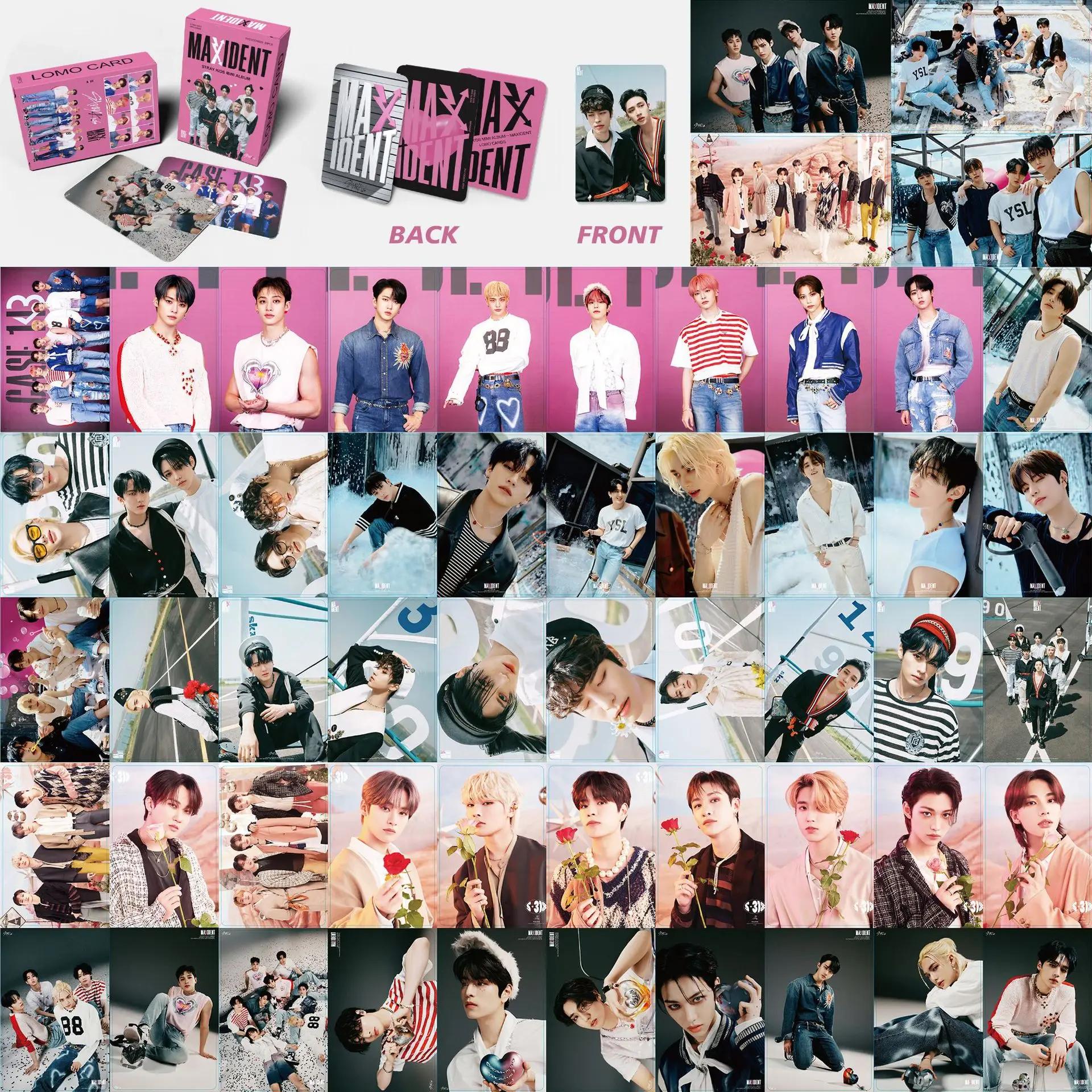 Ensemble de 55 cartes Lomo Stray Kids, Ginet Karma Do It ATE Album, cartes photo à thème, collection