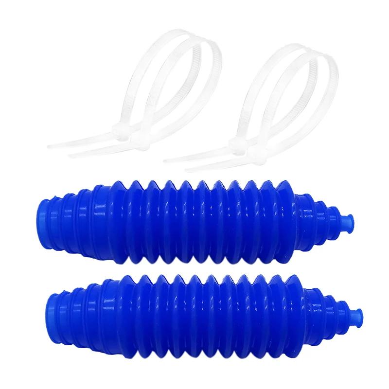 Kit universel de guêtre de botte de pignon de direction de crémaillère et de pignon en Silicone noir