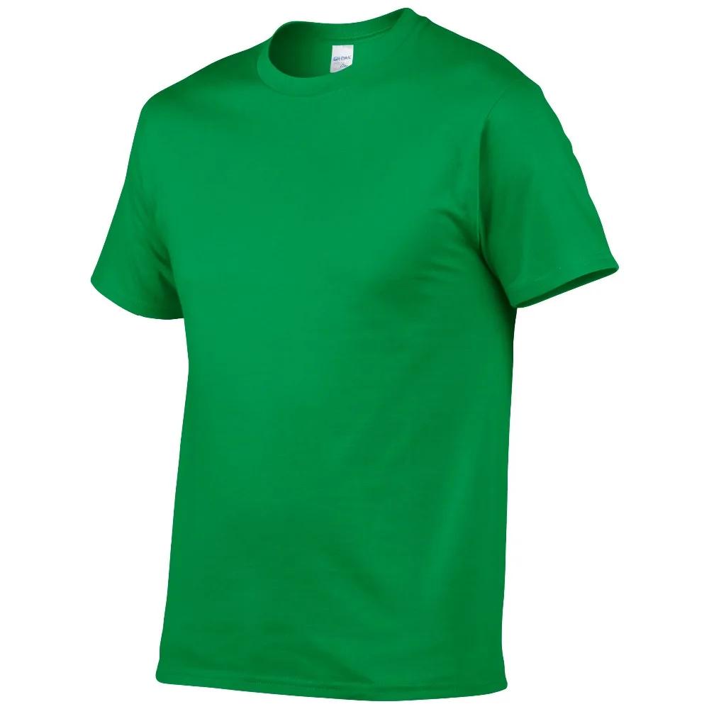 Style d'été haute qualité 100% coton couleur unie t-shirt hommes couleur Pure t-shirts marque à manc