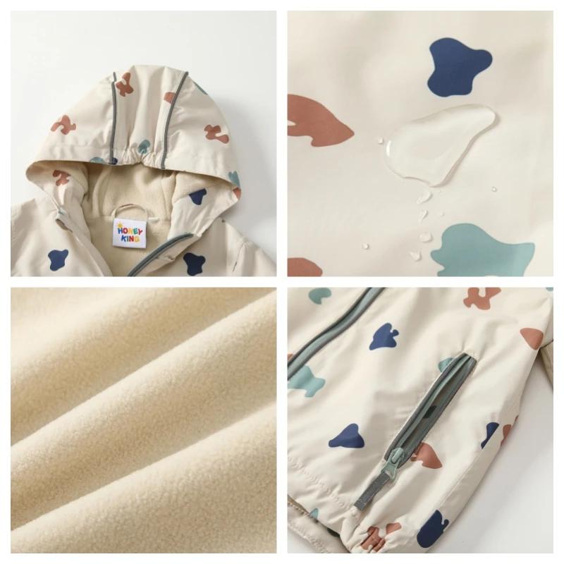 HONEYKING ensembles de vêtements pour enfants imperméable costume bébé salopette imperméable pantalo