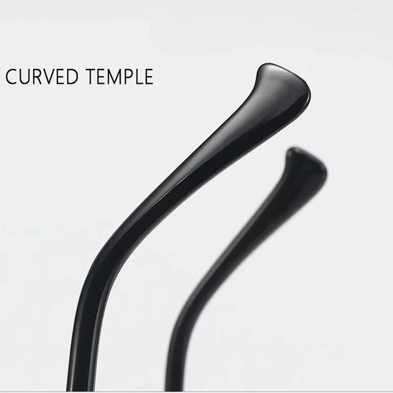 Lunettes de soleil ovales sans cadre, nouvelles lunettes de soleil rétro, tendance, Style Concave, H