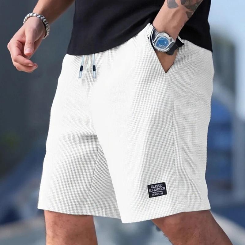Lot de 2 shorts pour hommes, pantalons décontractés pour hommes, shorts de plage pour hommes, shorts