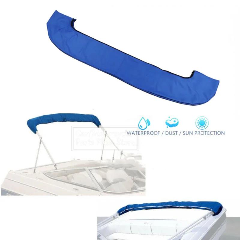 Housse de botte supérieure Bimini à 4 nœuds 600D, sans cadre, pour Yacht et bateau, avec fermeture é