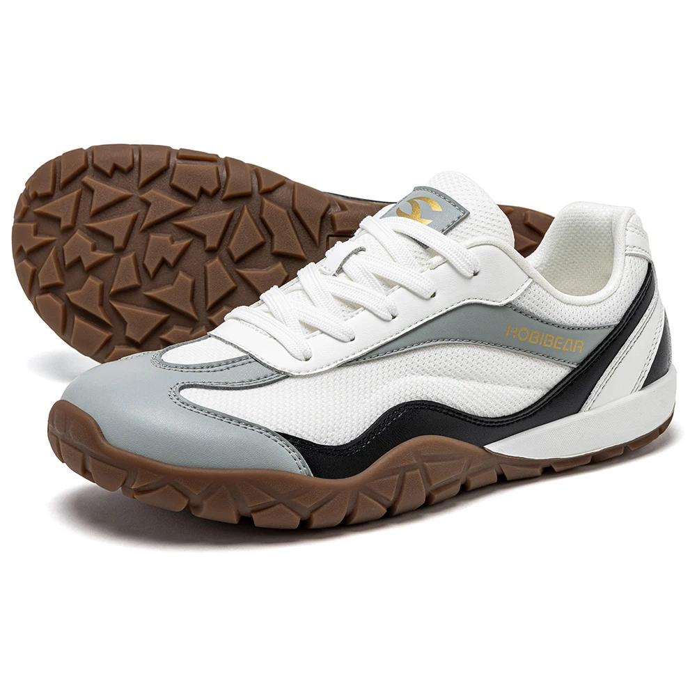HOBIBEAR pieds nus chaussures de randonnée unisexe large largeur Trail course baskets zéro goutte en