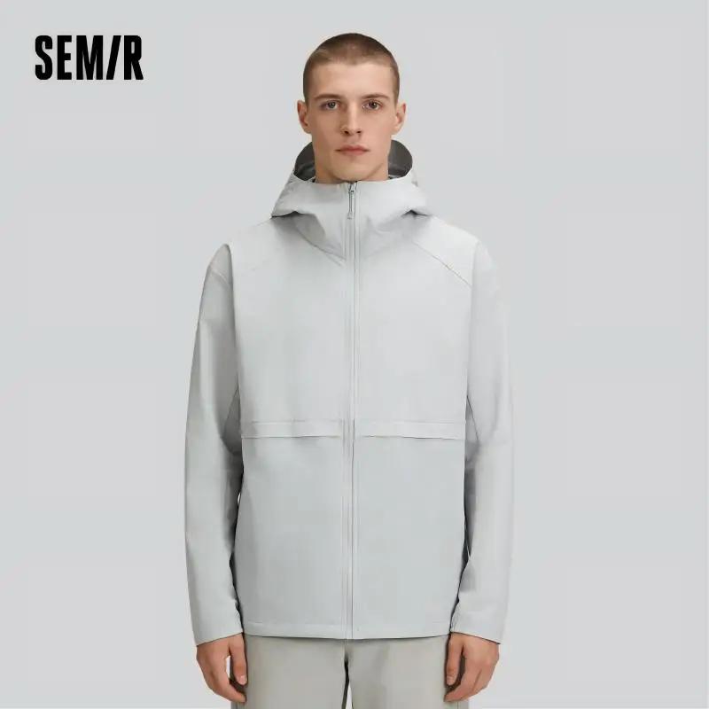 Veste UV Homme Semir 2026 à Capuche – Sensation de Fraîcheur, Respirante, pour Sports de Plein Air, 