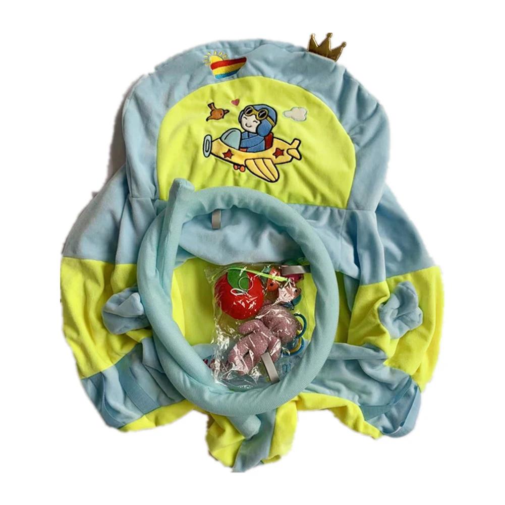 Canapé d'apprentissage en peluche sans coton pour bébé, dessin animé, peau assise, chaise d'alimenta
