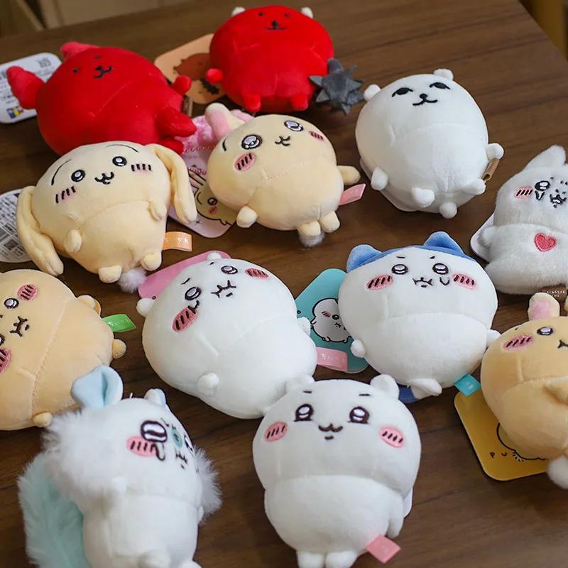 Nouveau 11CM Kawaii Chikawas Hachiware Usagi Angry Pun série peluche porte-clés pendentif doux en pe