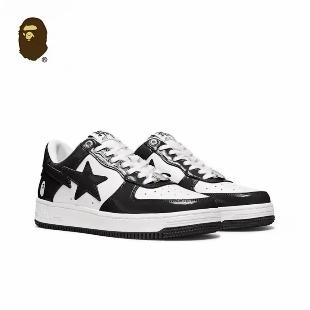 Nouvelles chaussures de skate BAPESTA pour hommes et femmes, chaussures décontractées classiques BAP