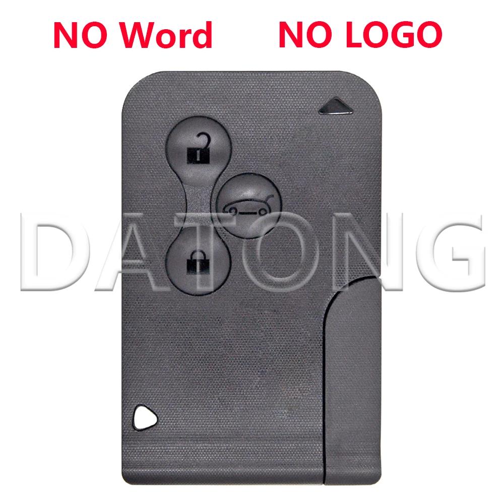 Datong World – clé de télécommande de voiture, pour Renault Megane2 Scenic 2 2003 – 2008 ID46 PCF794