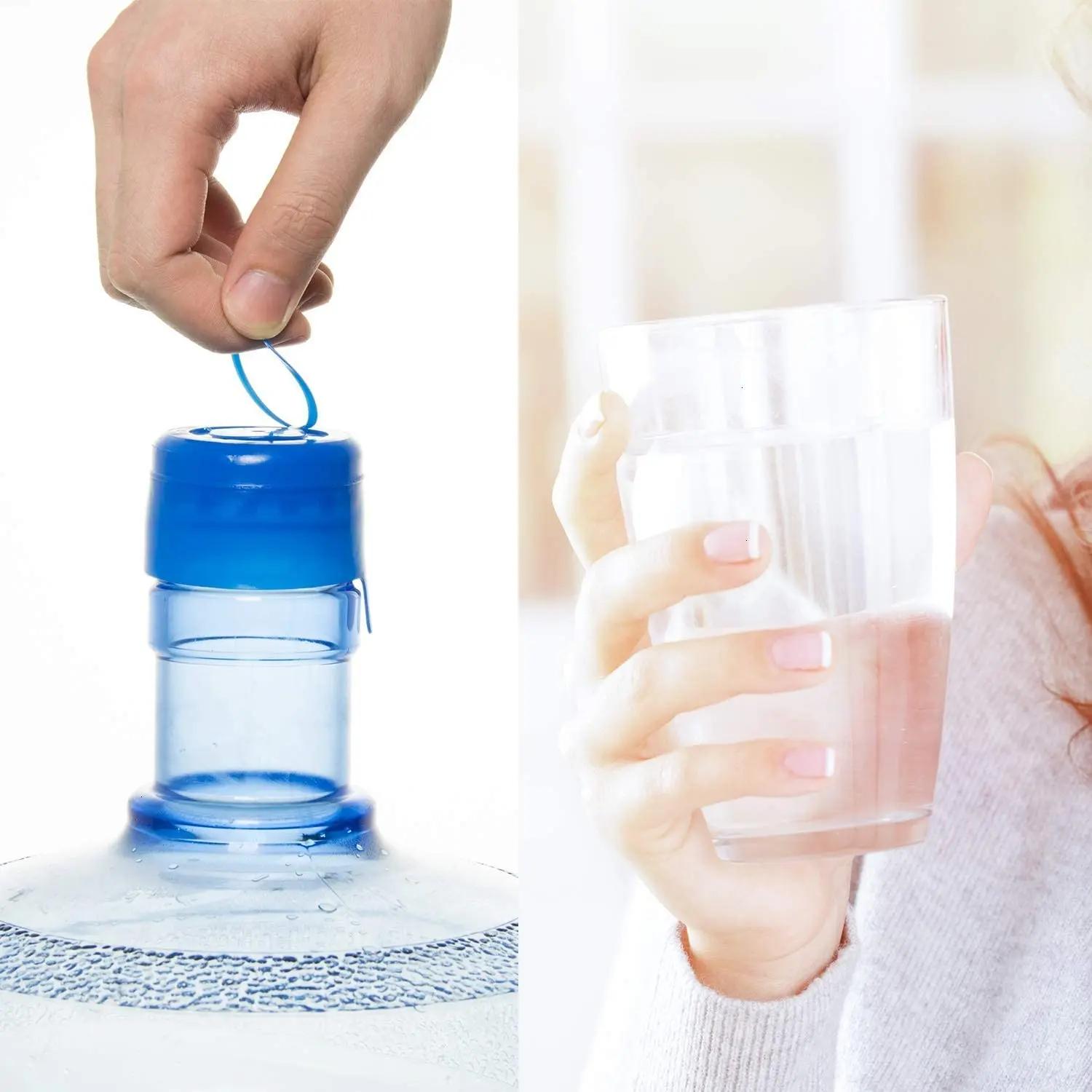 Bouchons de bouteilles anti-éclaboussures réutilisables pour distributeur d'eau, lot de 30 pièces