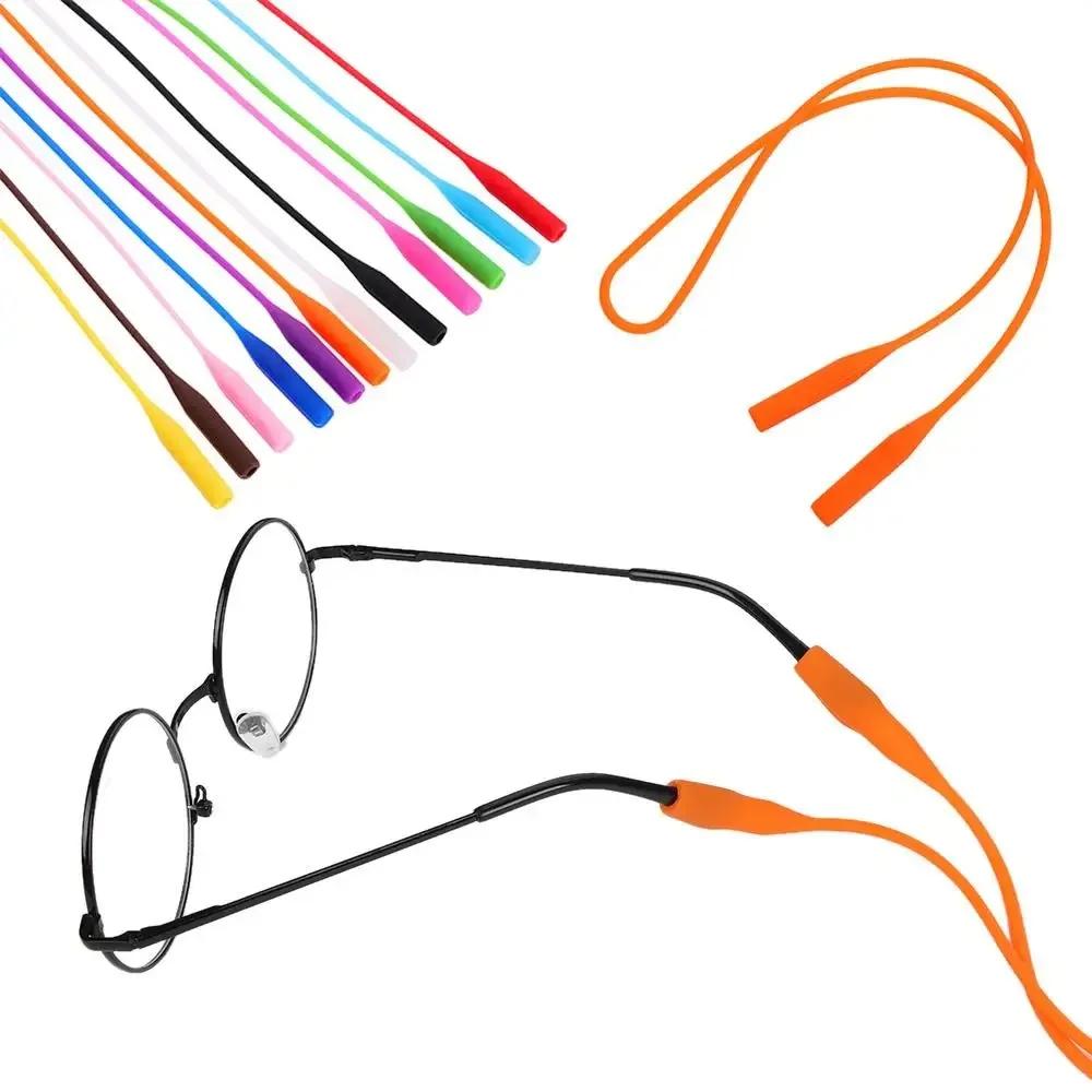 Sangle de lunettes en Silicone, chaîne de lunettes de soleil, support de cordon de sport, cordes éla
