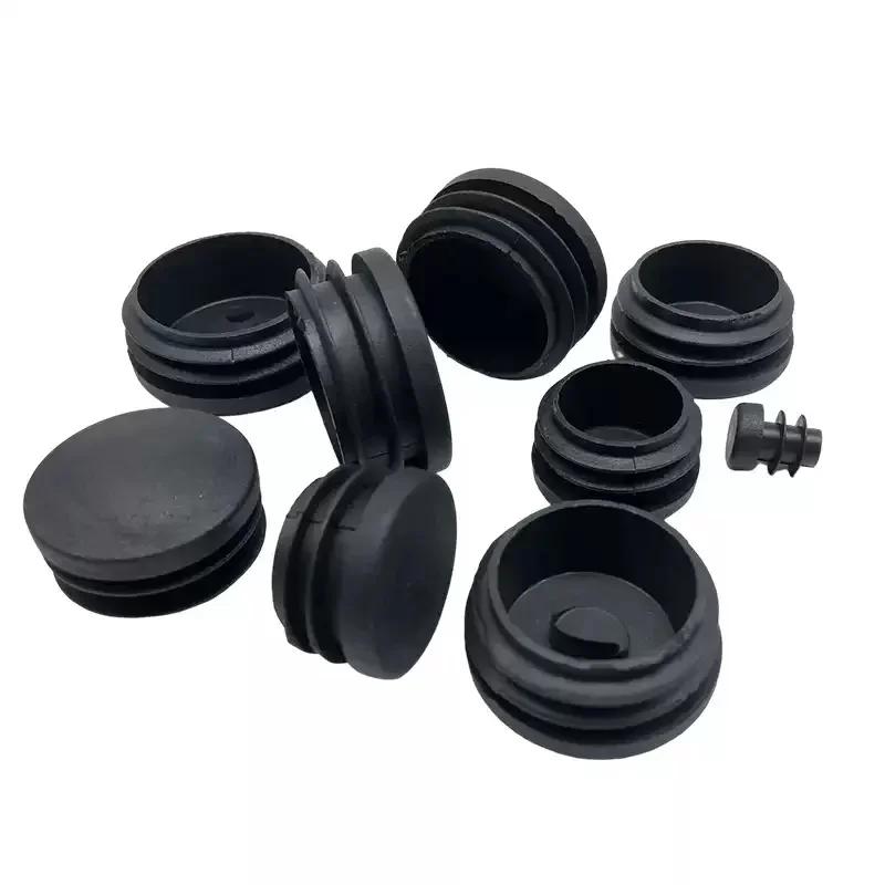 Embout d'obturation rond en plastique PE, bouchon d'insertion de bonde de bouchon, tuyau de jambe de